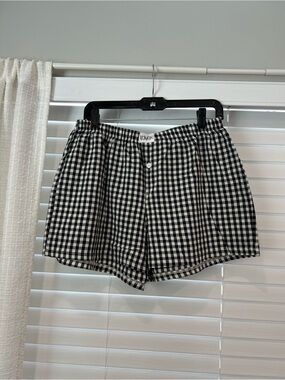 Gingham Shorts